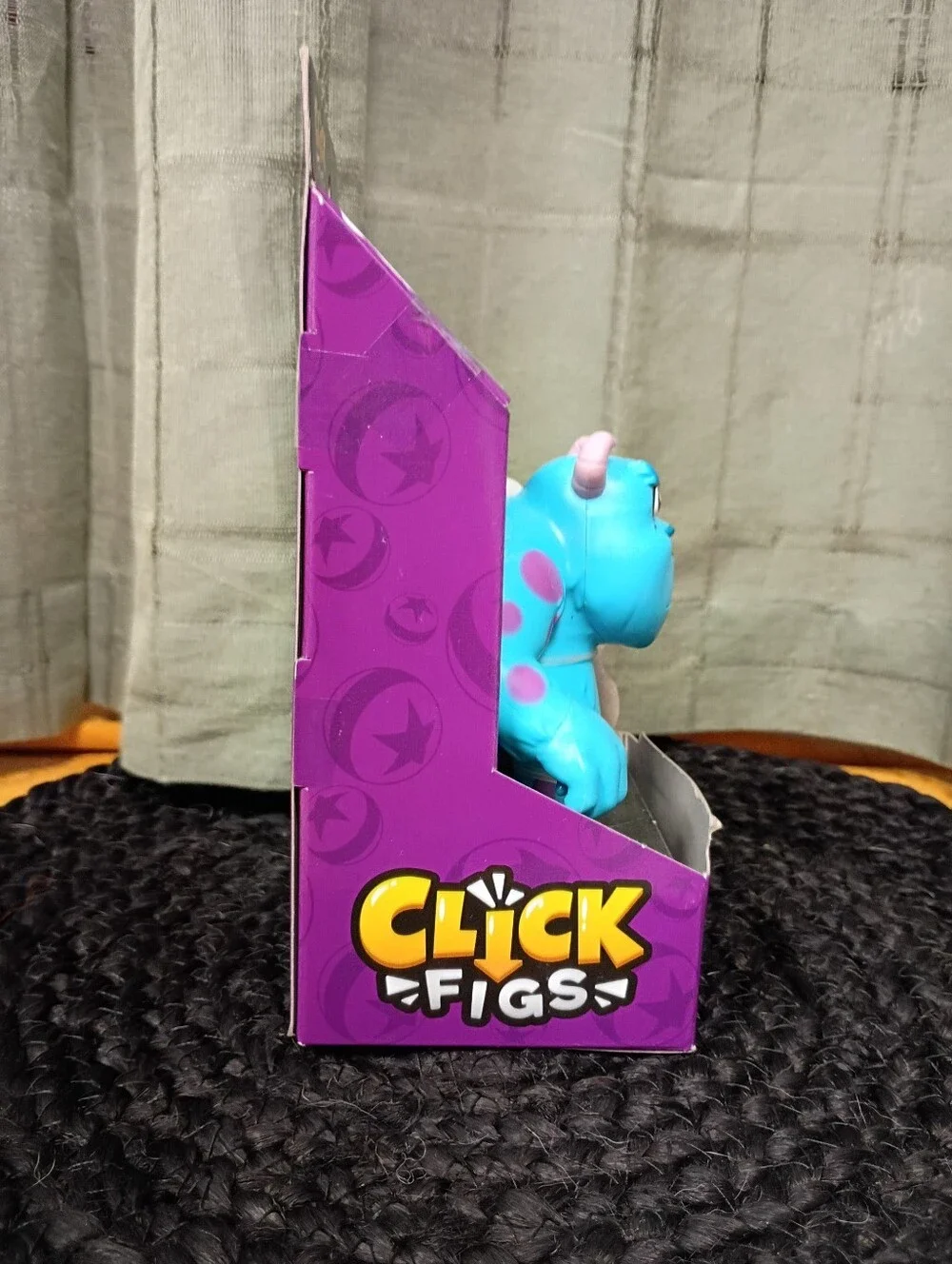 NEW 2025 Disney Pixar Monsters Sulley Click Figs Pop Up Action Figure